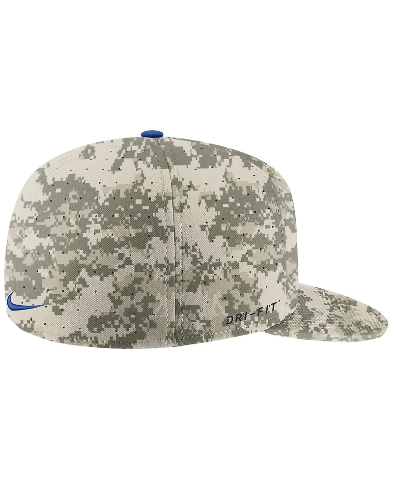 Men's Nike Camo Pitt Panthers Aero True Baseball Performance Fitted Hat