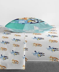 Bluey Bingo Microfiber 3 Piece Sheet Set, Toddler