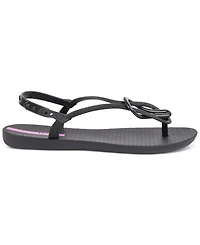 Ipanema Women's Trendy T-strap Flat Sandals