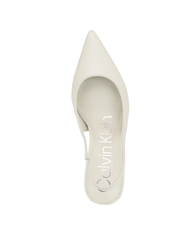 Calvin Klein Women's Cinola Pointy Toe Slingback Pumps