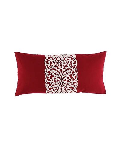 Levtex Kimpton Embroidered Decorative Pillow, 12" x 24"