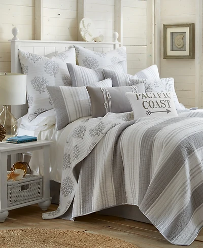 Levtex Nantucket Reversible 3-Pc. Quilt Set, King/California King