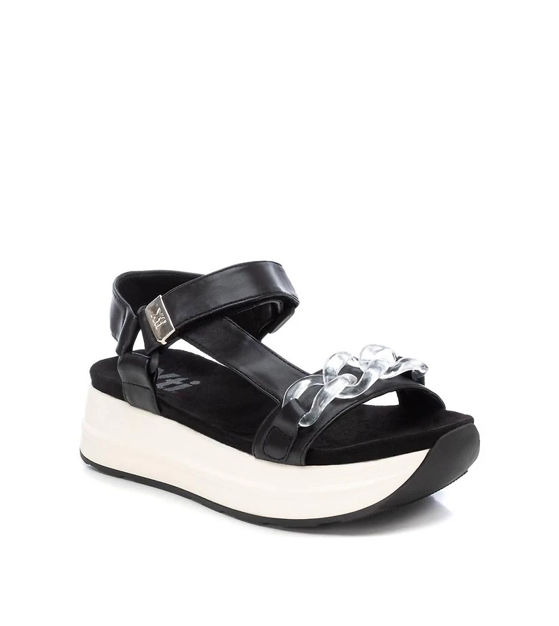 Women's Platform Sandals By Xti, Black