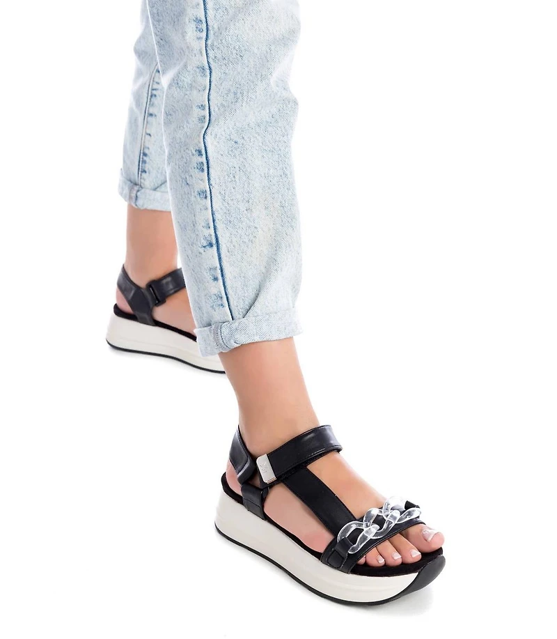 Women's Platform Sandals By Xti, Black
