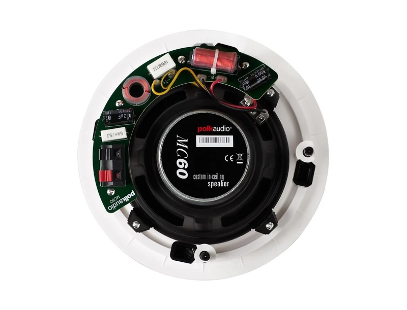 In-ceiling loudspeaker with 6 1/2-inch driver - White