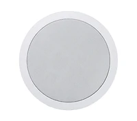 In-ceiling loudspeaker with 6 1/2-inch driver - White