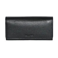 Club Rochelier Ladies Leather Clutch Wallet with Checkbook and Gusset