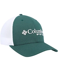 Men's Columbia Green, White Michigan State Spartans Pfg Flex Hat