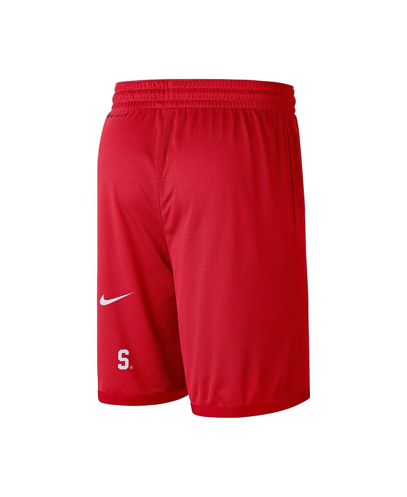 Men's Nike Red Georgia Bulldogs Wordmark Performance Shorts