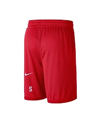 Men's Nike Red Georgia Bulldogs Wordmark Performance Shorts