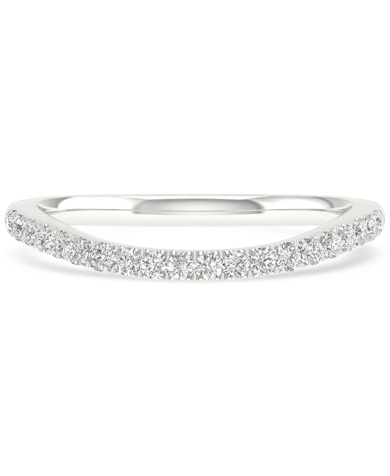 Diamond Wedding Band (1/5 ct. t.w.) in 14k White Gold