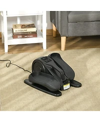 Soozier Foot Pedal Exerciser Mini Rehabilitation Bike w/ Remote and Lcd Display