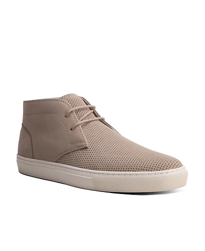 Men's Stanton Casual Leather Mid Top Chukka Sneaker