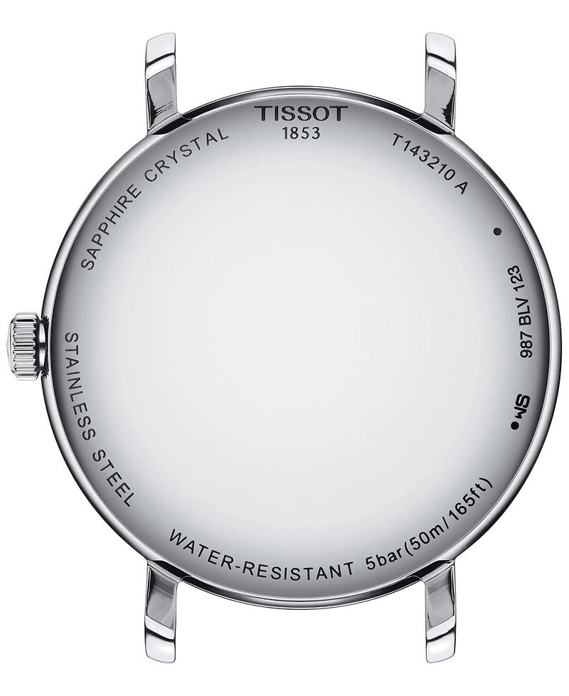 Tissot Women's Swiss Everytime Stainless Steel Mesh Bracelet Watch 34mm