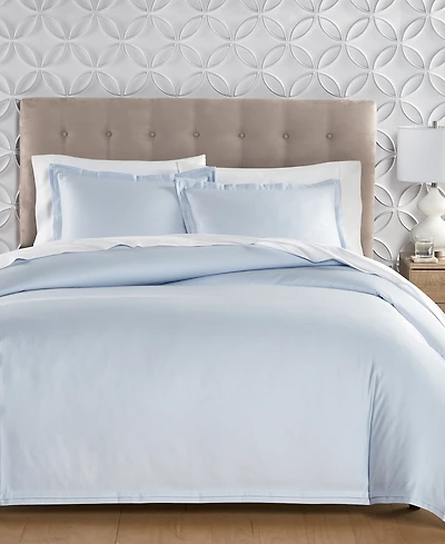 Charter Club Sleep Luxe 800 Thread Count 100% Cotton 3-Pc. Duvet Cover Set, Full/Queen, Exclusively at Macy's