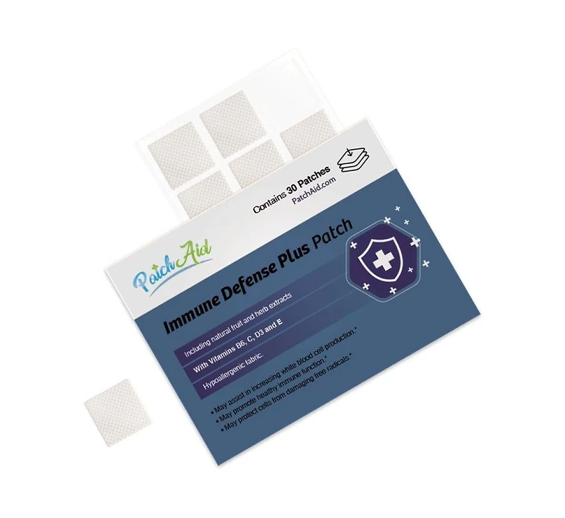 Immune Defense Plus Vitamin Patch by PatchAid (30-Day Supply)