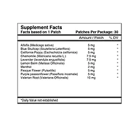 PatchAid Sleep Aid Topical Patch for Kids by Melatonin-Free! (30-Day Supply)
