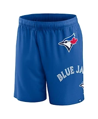 Men's Fanatics Royal Toronto Blue Jays Clincher Mesh Shorts
