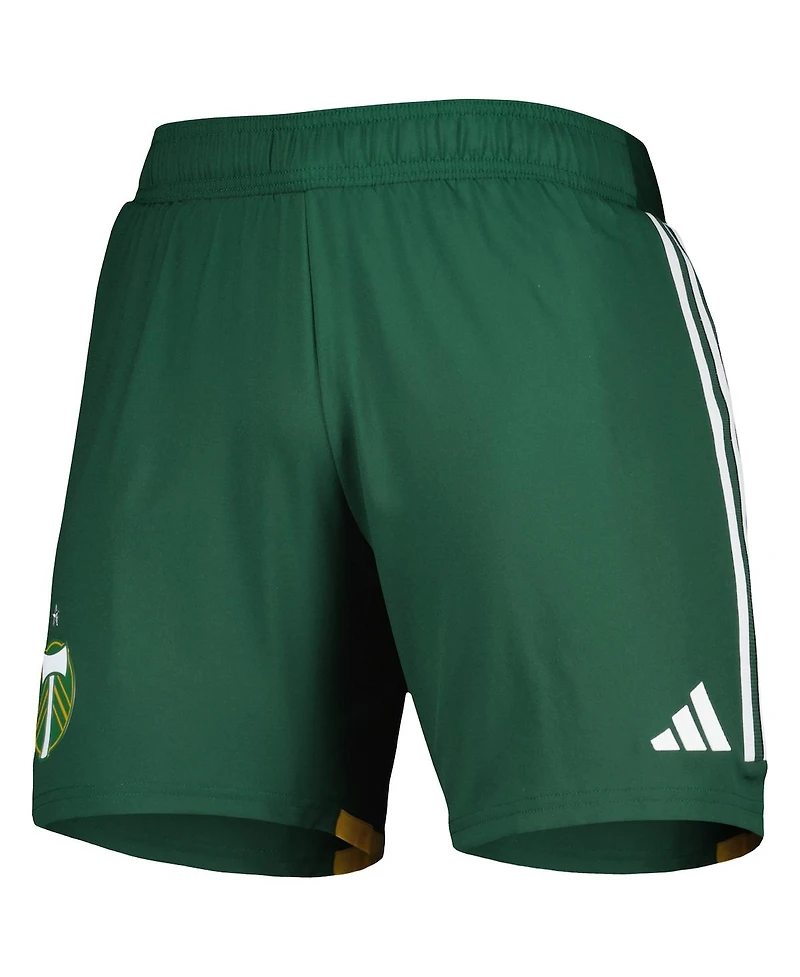 Men's adidas Green Portland Timbers 2023 Away Aeroready Authentic Shorts