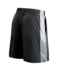 Men's Fanatics Black Las Vegas Raiders Prep Colorblock Shorts