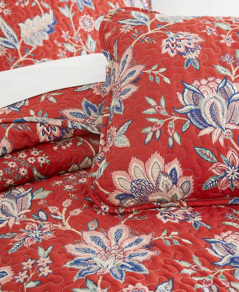 Southshore Fine Linens Jacobean Willow Oversized 2-Pc. Quilt Set, Twin