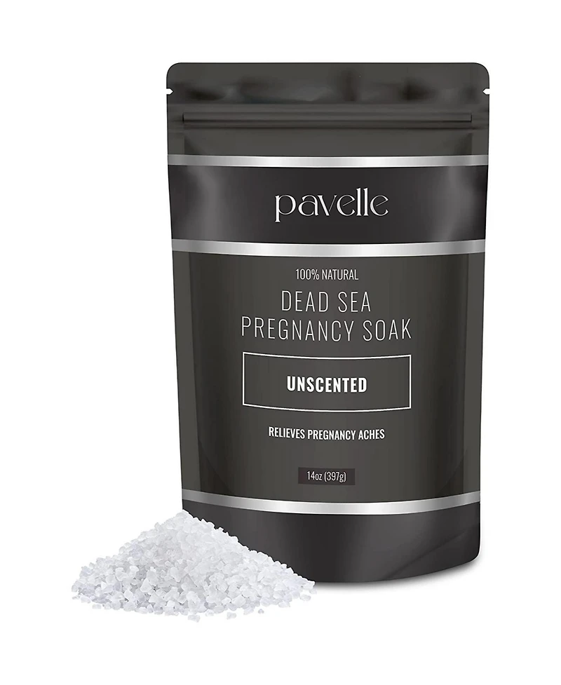 Pavelle Dead Sea Pregnancy Flakes and Salt Bath, Unscented