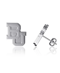 Women's Dayna Designs Baylor Bears Team Logo Silver Post Earrings