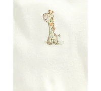 Little Me Baby Boys or Baby Girls Giraffe Gown and Hat, 2 Piece Set