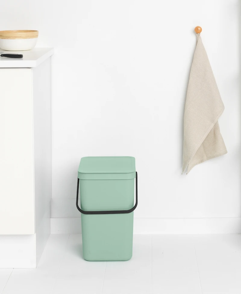 Sort Go Plastic Waste Bin, 6.6 Gallon, 25 Liter