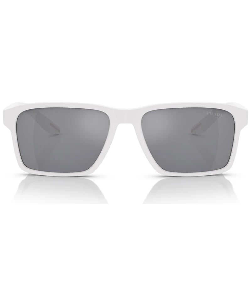 Prada Linea Rossa Men's Low Bridge Fit Sunglasses, Ps 05YSF