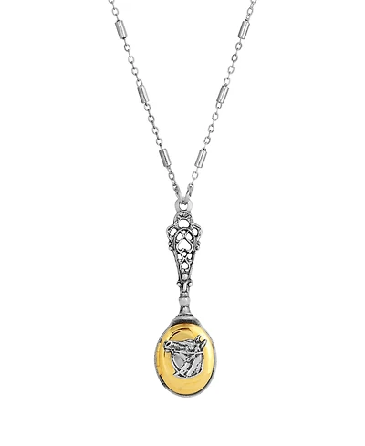 2028 Horse Head Locket Necklace