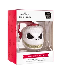 Hallmark Disney Tim Burton's the Nightmare Before Christmas Jack Skellington Head Ornament