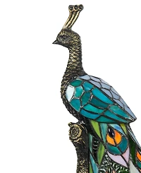 Dale Tiffany Galana Peacock Accent Lamp