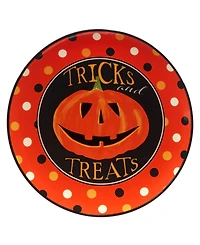Certified International Spooky Halloween Set of 4 Dessert Plates, Service for 4