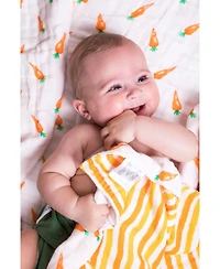 Certified Organic Muslin Four-Layer Reversible All Season Snug Blanket