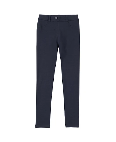 Nautica Little Girls Uniform Knit Jeggings
