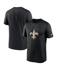 Men's Nike Black New Orleans Saints Legend Logo Performance T-shirt