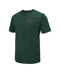 Men's Colosseum Miami Hurricanes Oht Military-Inspired Appreciation T-shirt