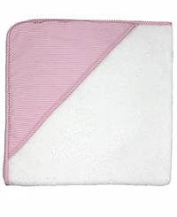 Baby Mode Signature Baby Girls Towel, Washcloth, and Toys, 9 Piece Set