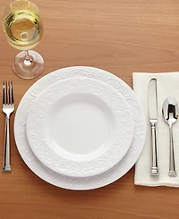 Lenox Opal Innocence Carved 4-Piece Accent Plate Set