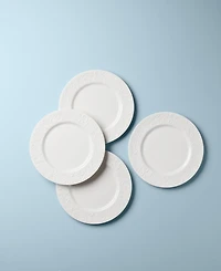 Lenox Opal Innocence Carved Dinner Plates, Set of 4