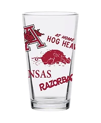 Arkansas Razorbacks 16 Oz Medley Vintage-Inspired Pint Glass