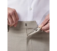 Kenneth Cole Reaction Men's Slim-Fit Stretch Check Dress Pants
