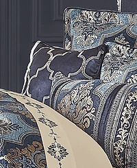 J Queen New York Middlebury Square Embellished Decorative Pillow, 18" x 18"
