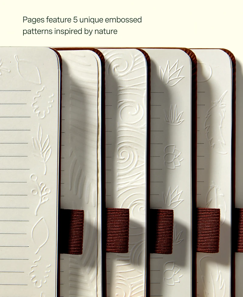 Lifelines "Take Your Time" Sensory Journal - with Tactile Cover and Embossed Paper