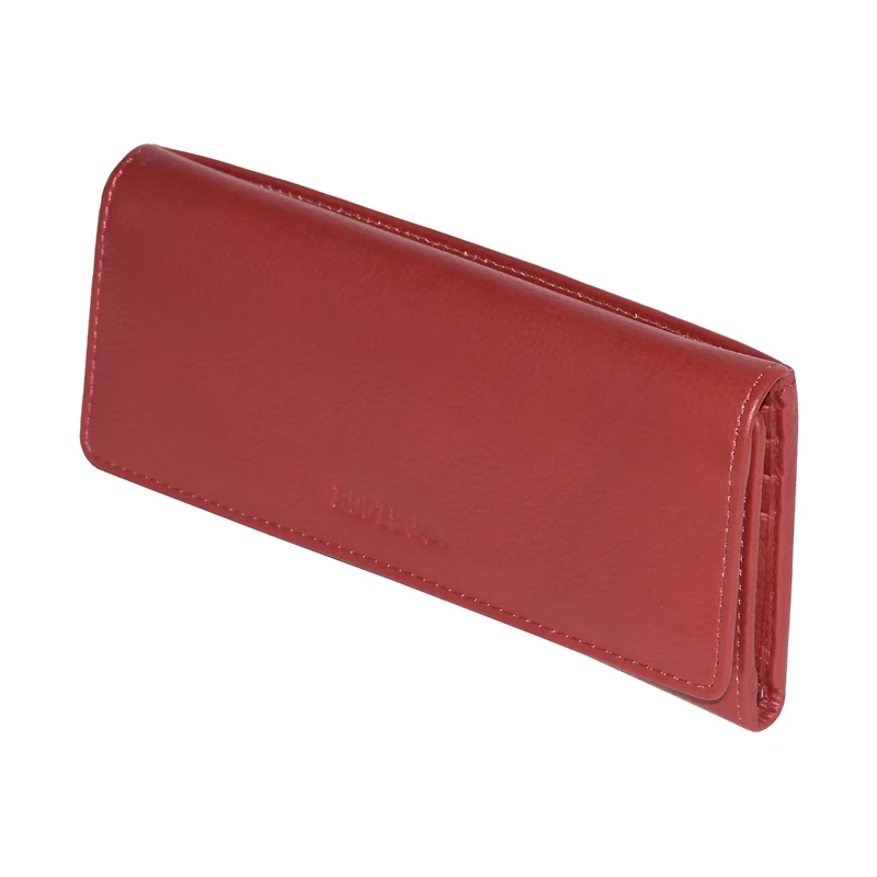 Ladies Slim Leather Clutch Wallet