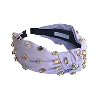 Women's Traditional Knot Headband - Purple Gem