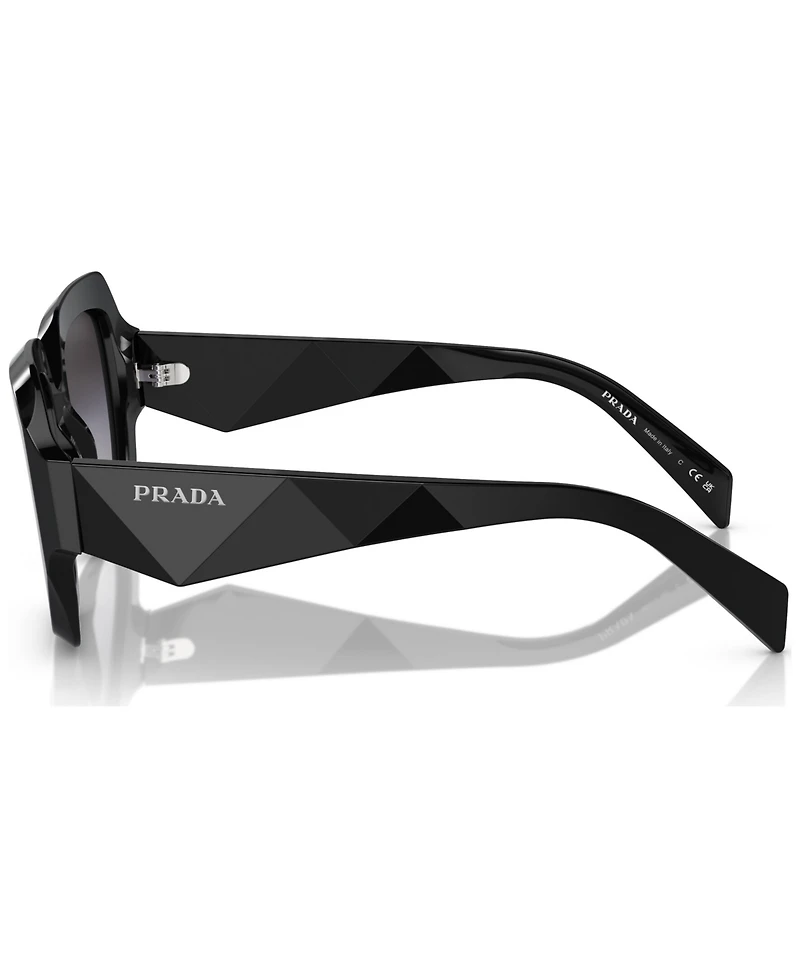 Prada Low Bridge Round Women's Sunglasses
