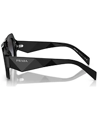 Prada Low Bridge Round Women's Sunglasses