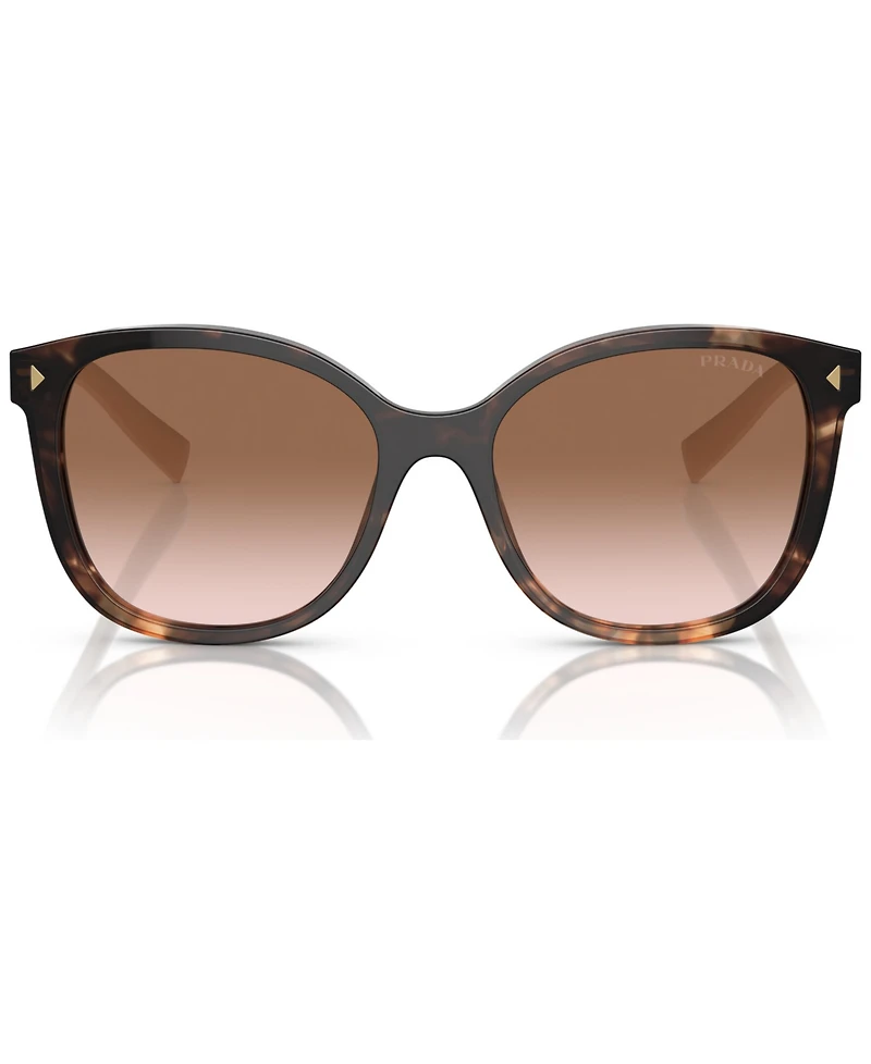 Prada Low Bridge Square Women's Sunglasses, Pr 22ZSF